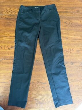 White House Black Market Black Straight-Leg Dress Pants